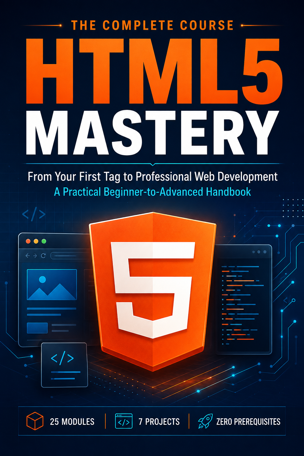 THE COMPLETE COURSE  HTML5 Mastery product preview