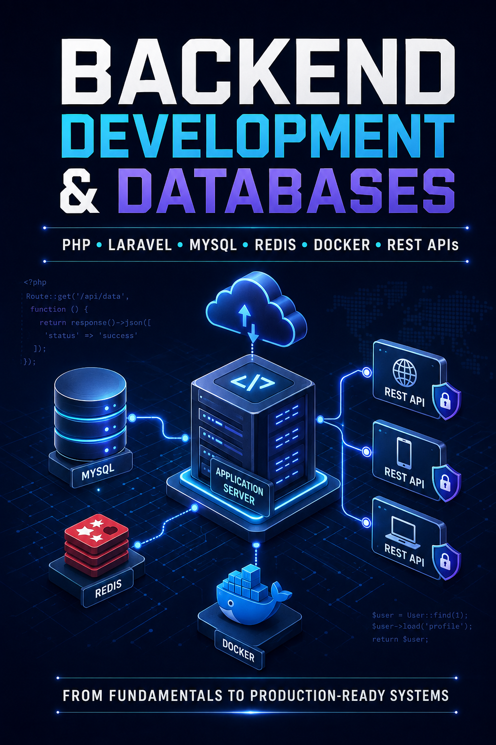 BACKEND  DEVELOPMENT  & DATABASES product preview